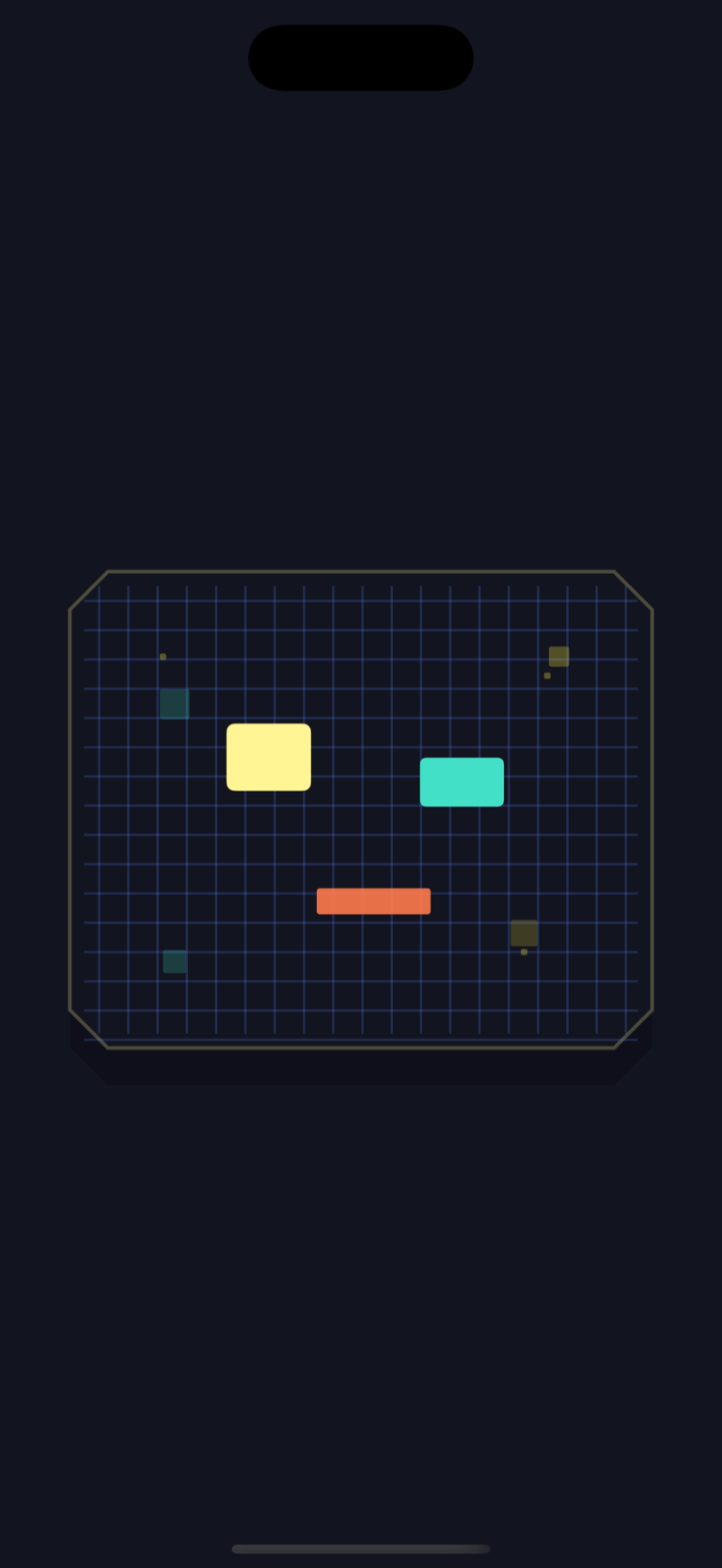 Cirilo's tentative Premium Pixel face in an idle state on a dark iPhone screen.